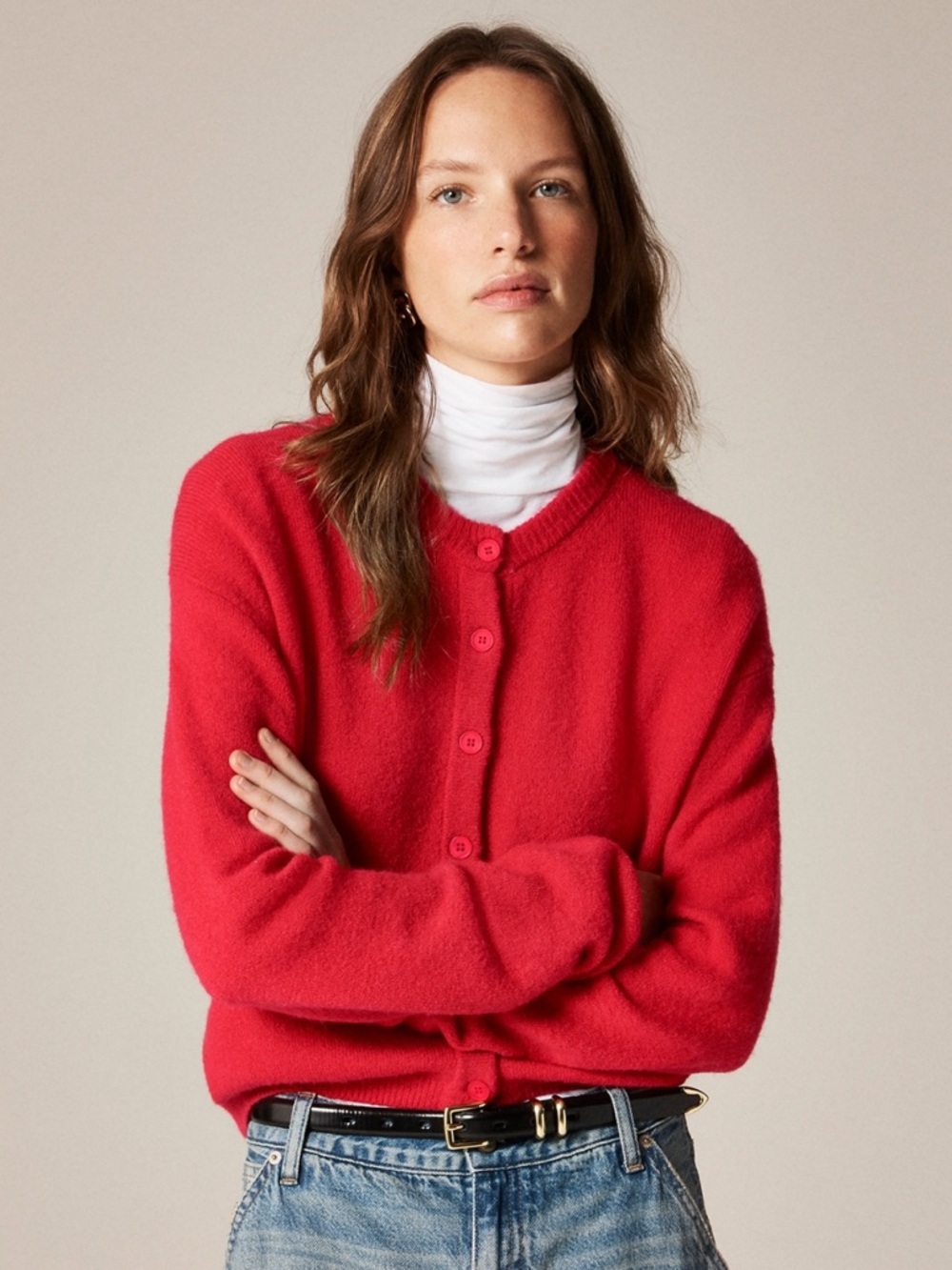 New with tags! J. Crew super soft bubble hem Cardigan